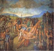 Michelangelo Buonarroti Conversion of St.Paul Sweden oil painting artist